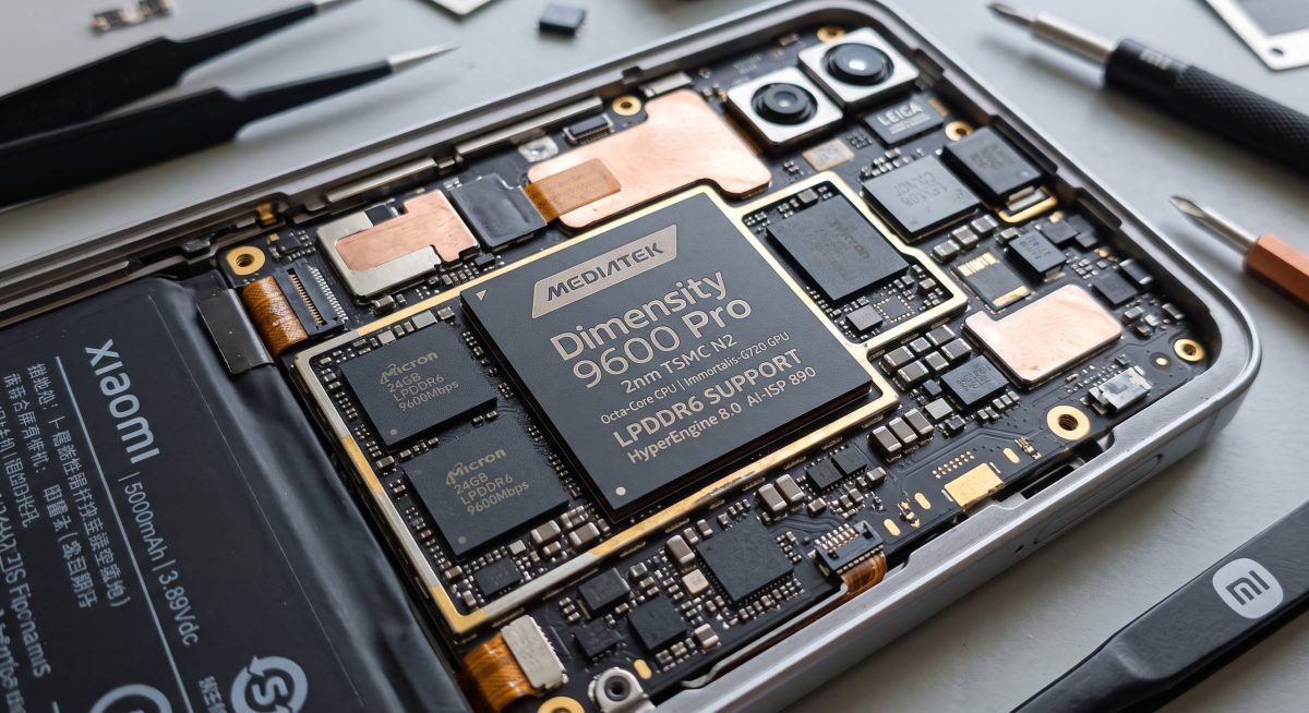 MediaTek presenta Dimensity 9600 Pro, su chip para smartphones premium